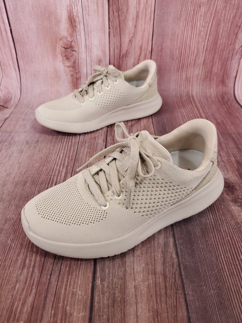 Kizik Lima Womens 6 Mens 4.5 Hands Free Slip On Shoes Sneaker Hands Free Sand